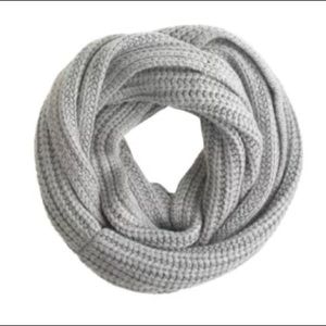 J Crew grey infinity scarf
